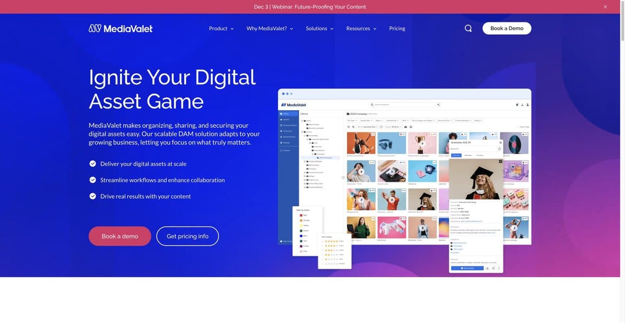 Mediavalet screenshot