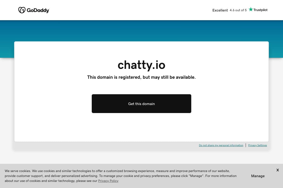 Chatty screenshot