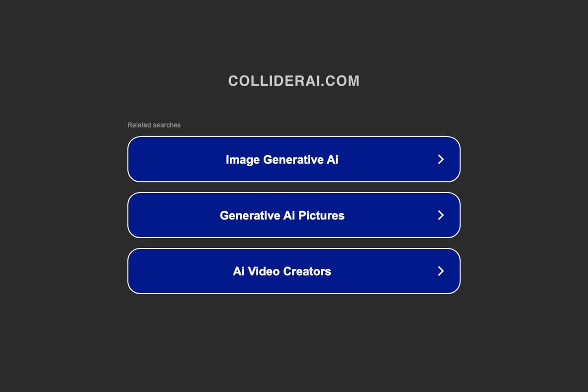 Collider AI screenshot