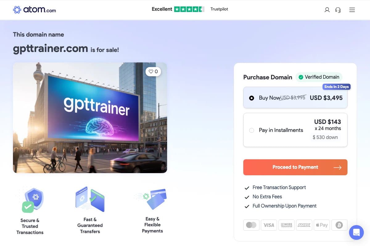 GPT-trainer screenshot