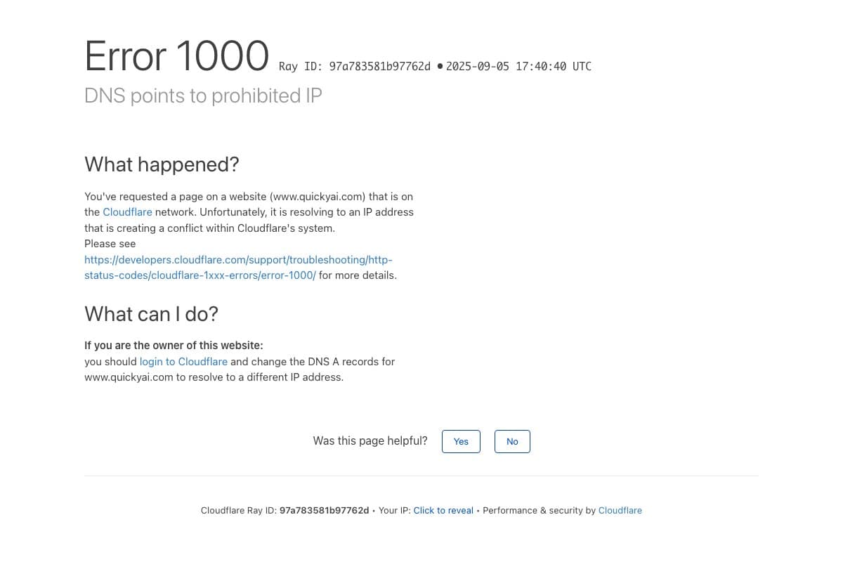 Quicky AI screenshot