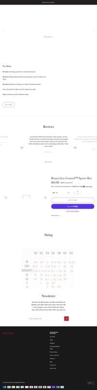 Bounceless homepage interface - marketing tool review