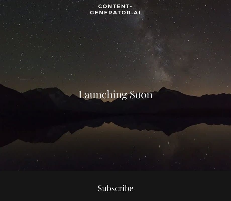 Content Generator homepage interface - marketing tool review