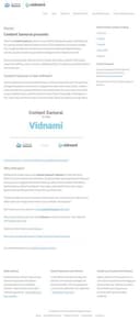 Content Samurai homepage interface - marketing tool review