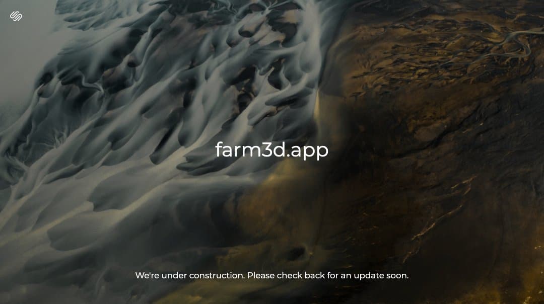 Farm3D homepage interface - marketing tool review