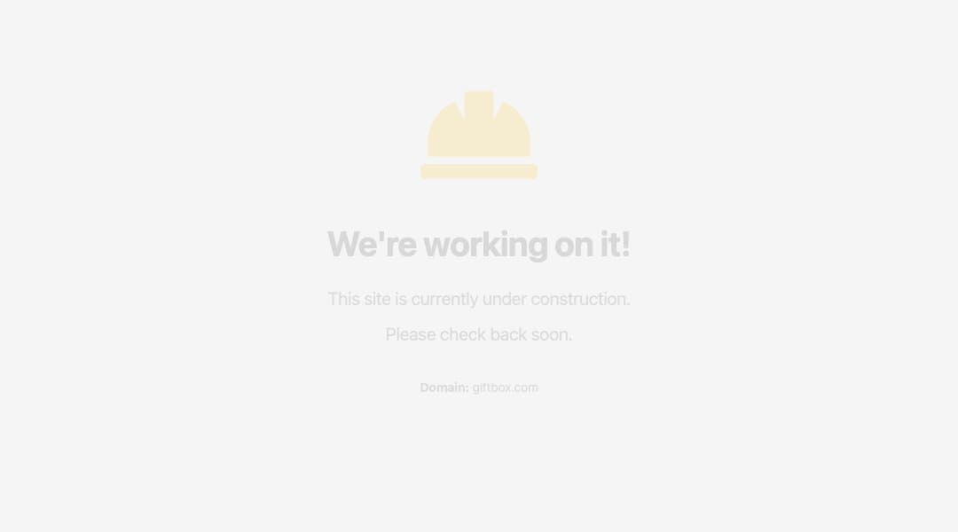 Giftbox homepage interface - marketing tool review