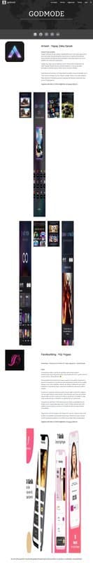 Godmode homepage interface - marketing tool review