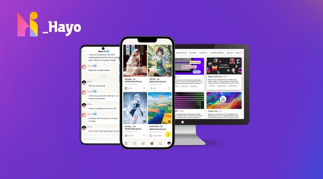 Hayo homepage interface - marketing tool review