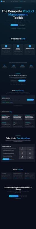 Ideaplan homepage interface - marketing tool review