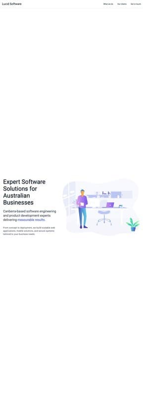 Lucid Software homepage interface - marketing tool review