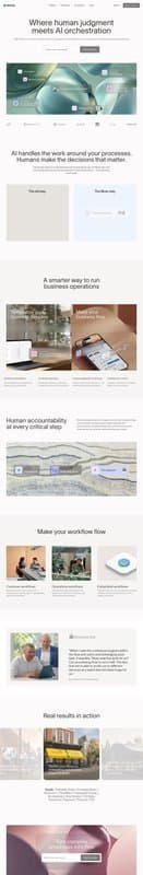 Moxo homepage interface - marketing tool review