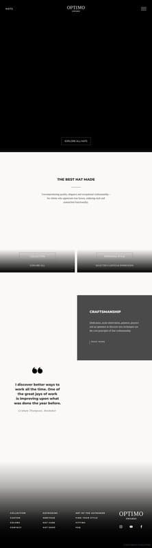 Optimo homepage interface - marketing tool review