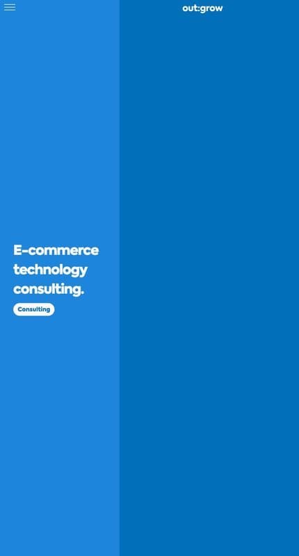 Outgrow homepage interface - marketing tool review