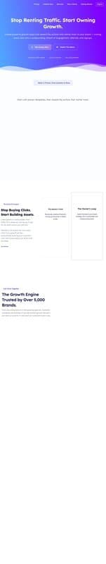 Perkzilla homepage interface - marketing tool review