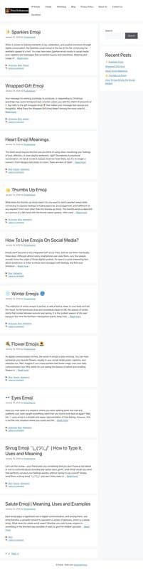 Pics Enhancer homepage interface - marketing tool review