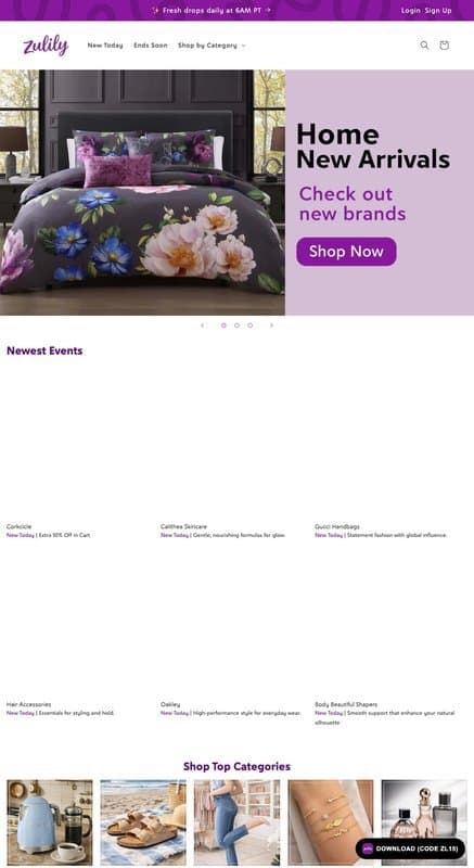 Proozy homepage interface - marketing tool review