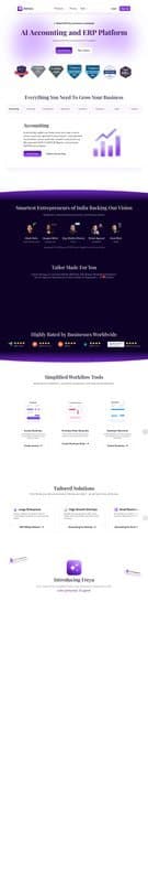 Refrens homepage interface - marketing tool review