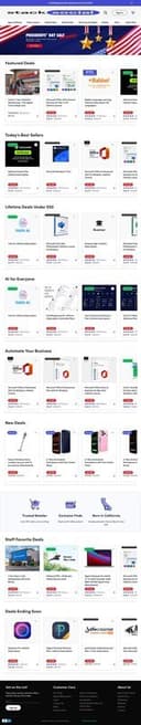 Stacksocial homepage interface - marketing tool review