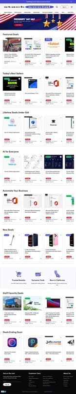 Stacksocial homepage interface - marketing tool review