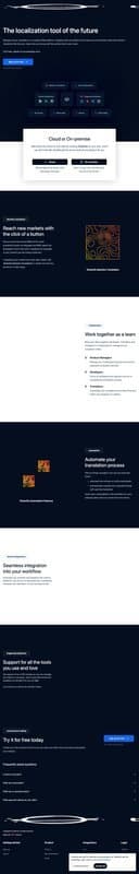 Texterify homepage interface - marketing tool review