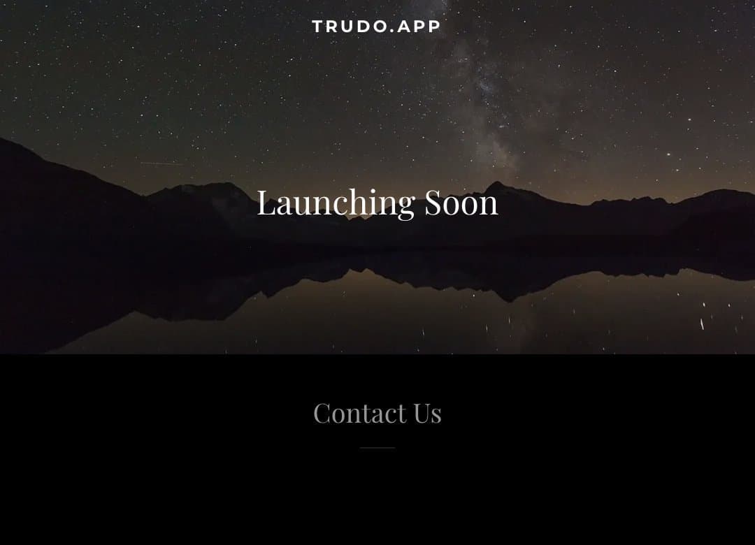 Trudo homepage interface - marketing tool review