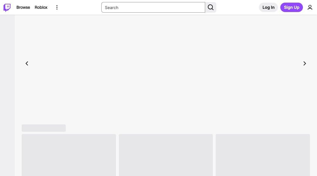 Twitch homepage interface - marketing tool review