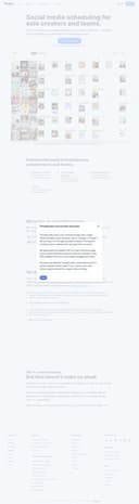 TwitterBio homepage interface - marketing tool review