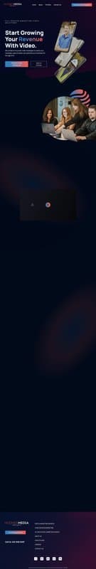 Video Marketing homepage interface - marketing tool review