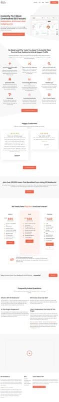 WP 301 Redirects homepage interface - marketing tool review